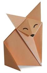 Fox Origami Sample 